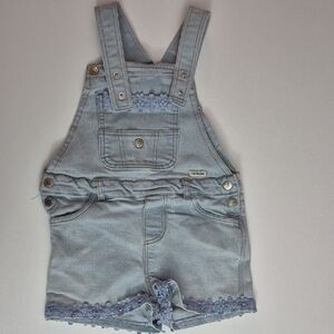 Calvin Klein Jeans Light Blue Denim Shortalls